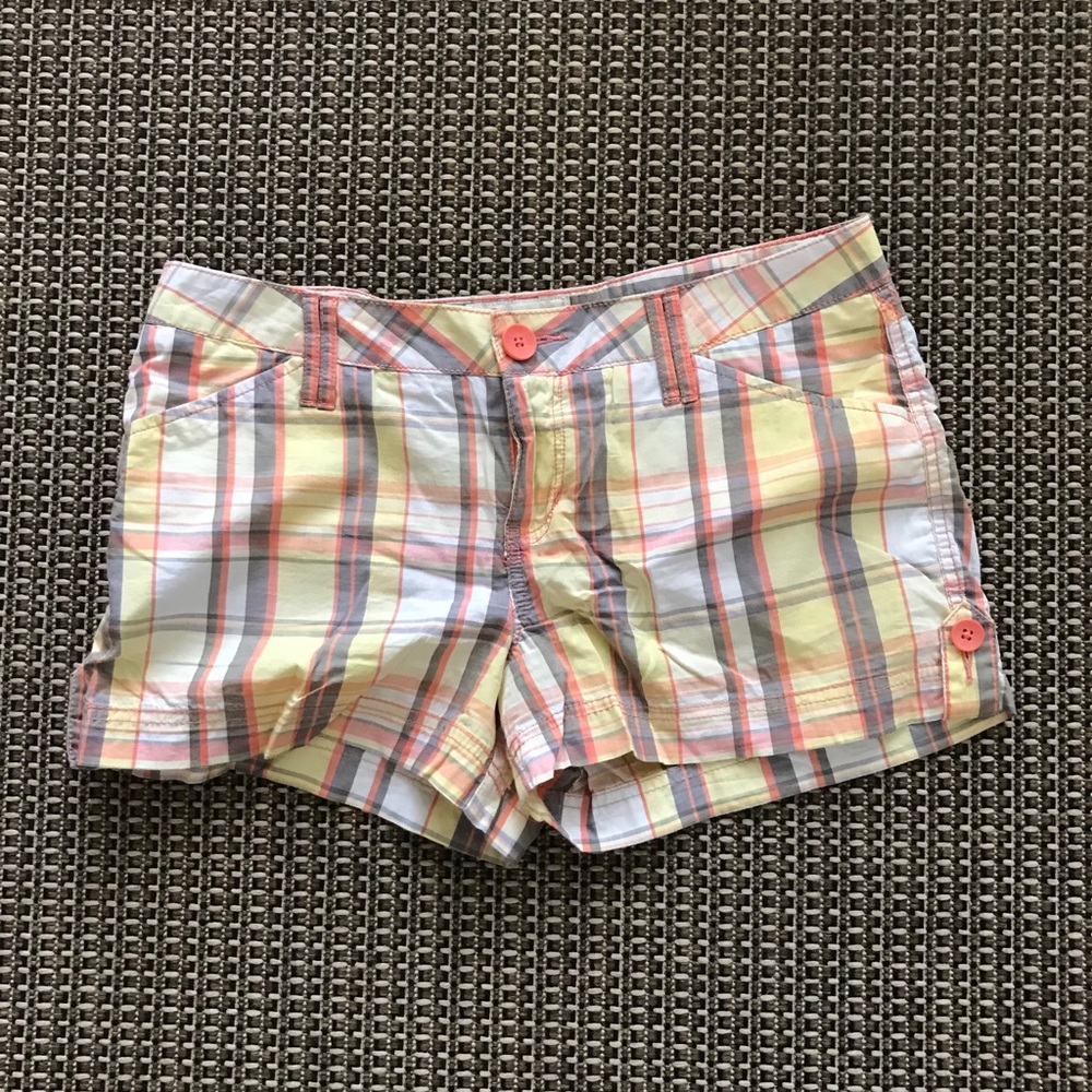 SO Shorts - Yellow, Orange, Gray, and White - Sz 9